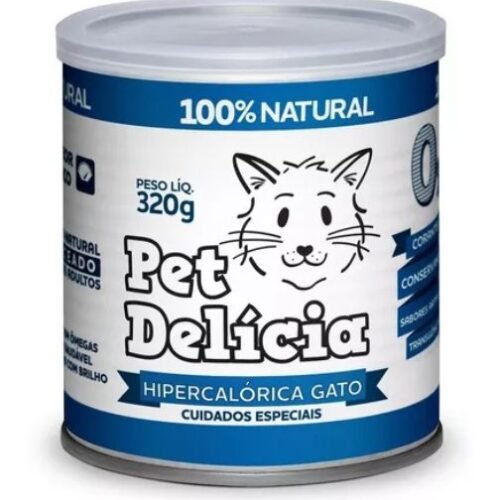 Ração Úmida Pet Delícia Dieta Hipercalórica Gatos 320g