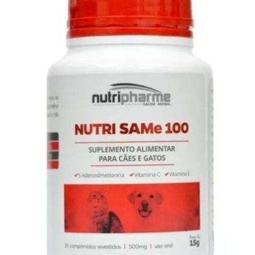 Nutri Same 100 - 30 Comp Cães Gatos (nutrisame) Nutripharme