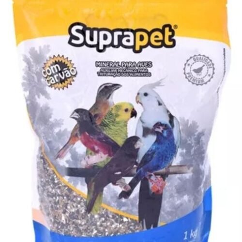 Suprapet Mineral Para Aves Com Carvão 1kg