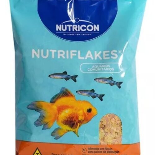 Nutriflakes 500g Ração Em Flocos Comida Peixes Ornamentais