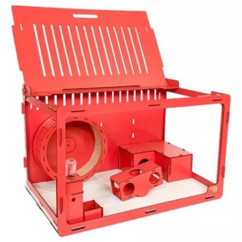 Gaiola De Hamster Terrario Para Roedores Brinquedo Labirinto