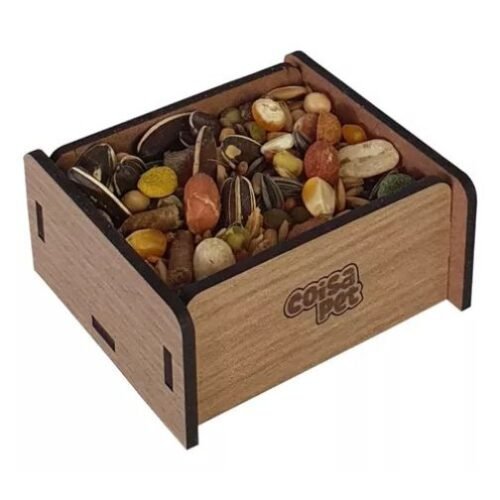 Comedouro Para Hamster Alimentador Roedores Gerbil Topolino
